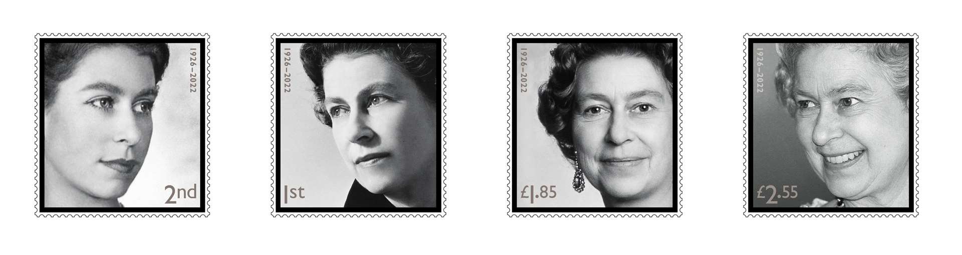 A Presentation Pack of all four stamps will retail at £6.95. Image: Royal Mail.