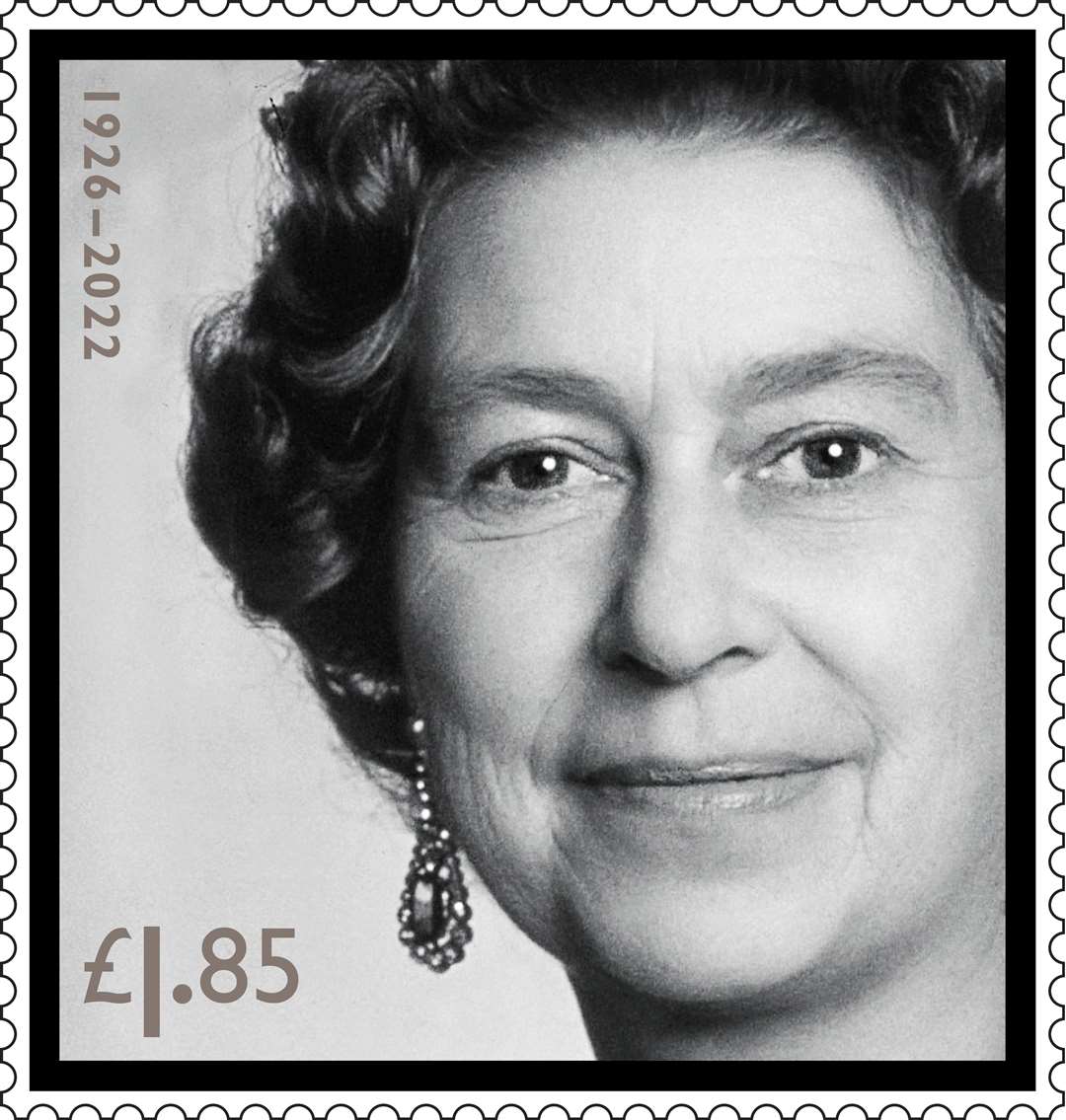 This portrait of HM The Queen was taken in November 1984. Image: Royal Mail.