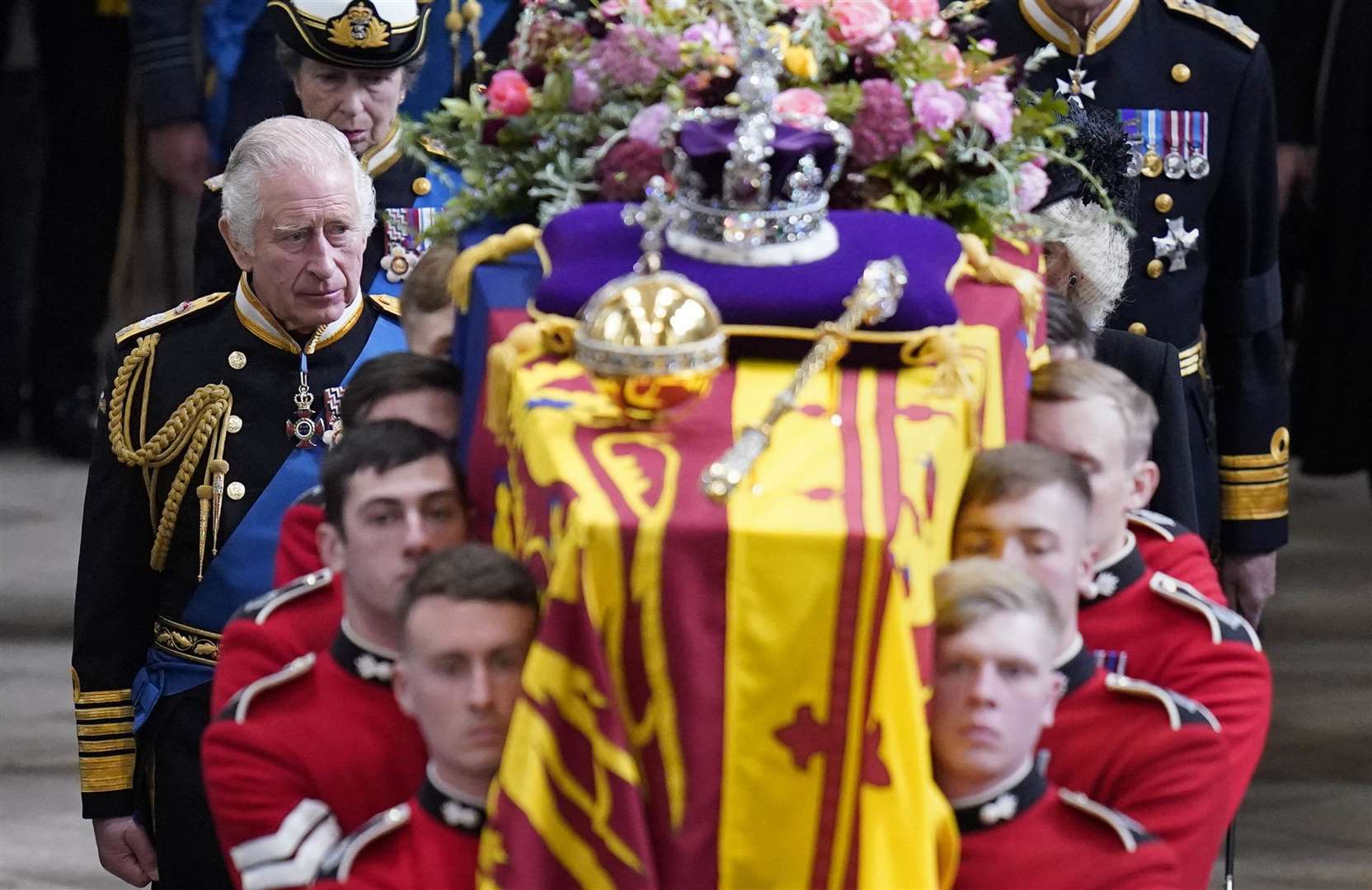 King Charles III has approved the new stamps which mark the life of Queen Elizabeth II, who was laid to rest last Monday. Image: PA.