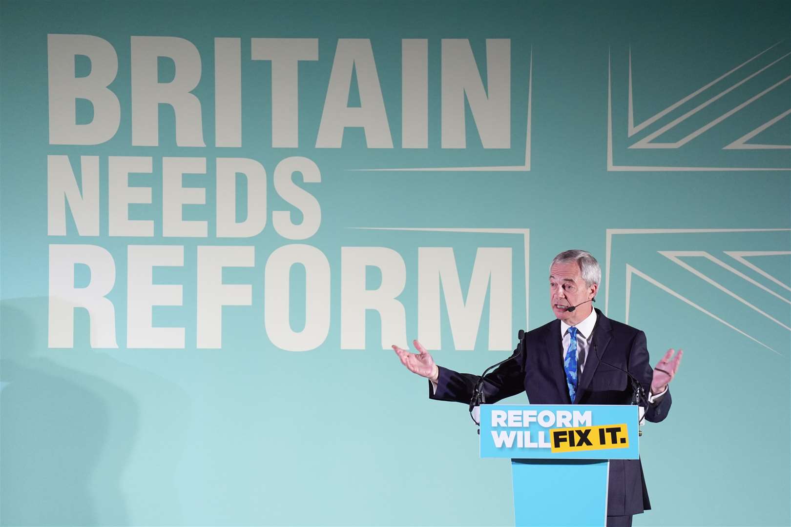 Reform UK leader Nigel Farage (Joe Giddens/PA)
